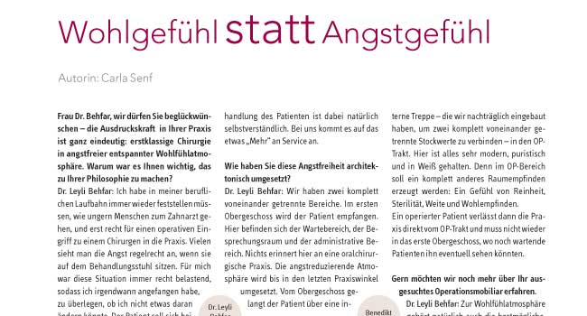 Implantatzentrum Alster Dr. Leyli Behfar